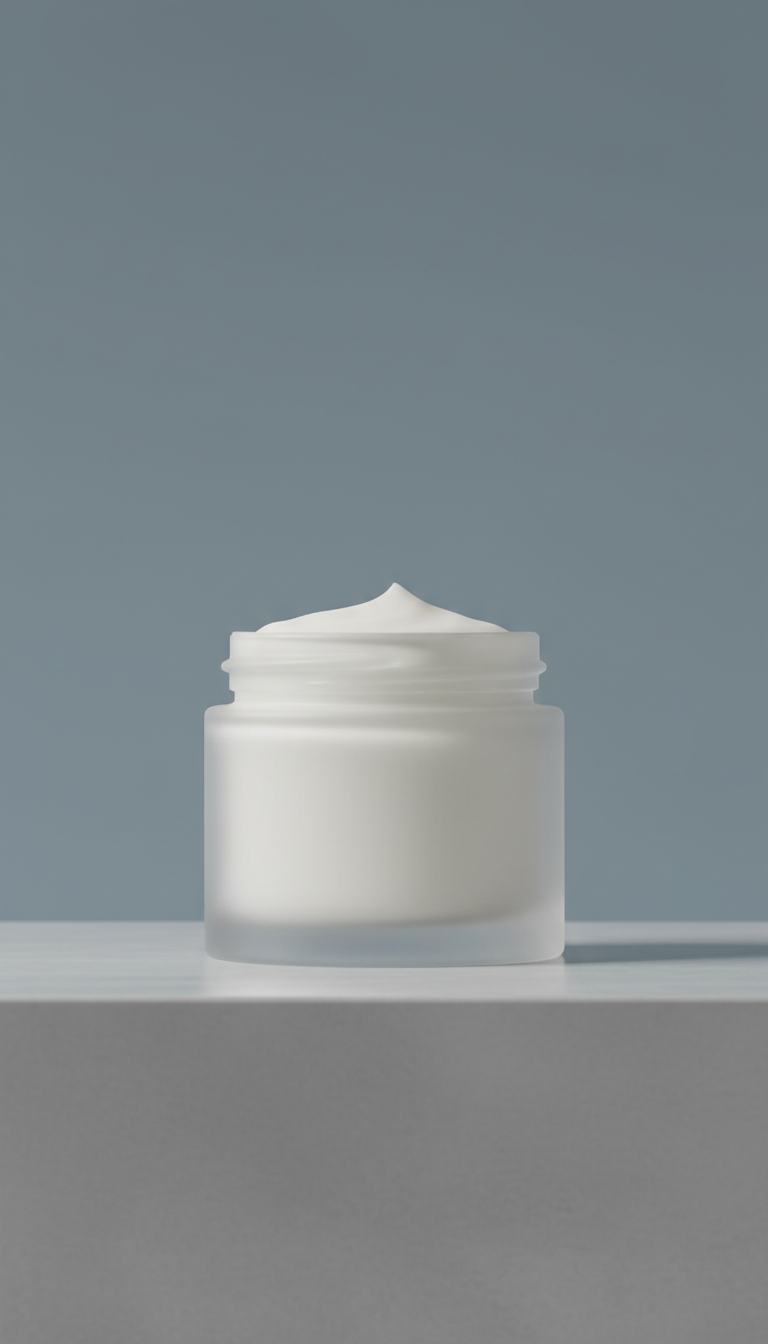 Ultra-refine night cream minimalist jar